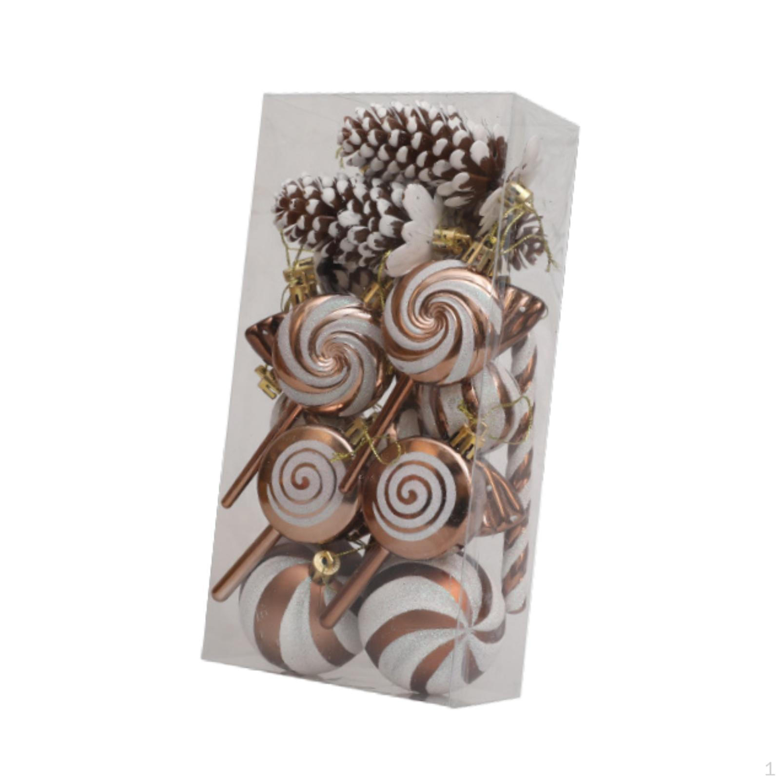 15 Christmas Hanging Ornaments, Decorative Cane Ornaments for Garden, Festivals
15 Christmas Hanging Ornaments, Decorative Cane Ornaments for Garden, Festivals