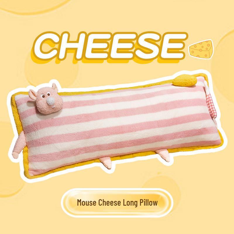 Cartoon Striped Cheese Mouse Lumbar Support Body Pillow for Girls 90 cm/0.9 kg розовый
Cartoon Striped Cheese Mouse Lumbar Support Body Pillow for Girls 90 cm/0.9 kg розовый
