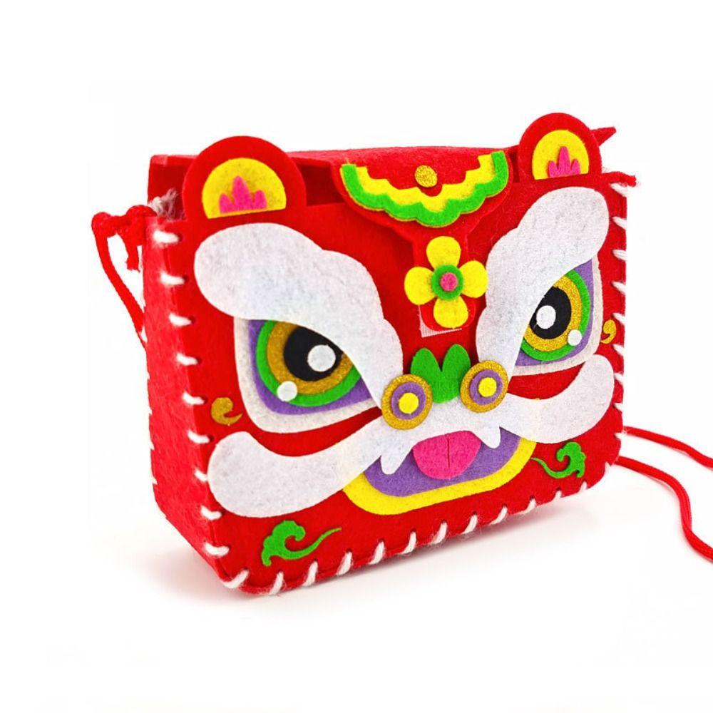 Нетканый материал Сделай сам Сумка-дракон Игрушка Китайский стиль Новый год Портативная сумочка Малыши C
Нетканый материал Сделай сам Сумка-дракон Игрушка Китайский стиль Новый год Портативная сумочка Малыши C