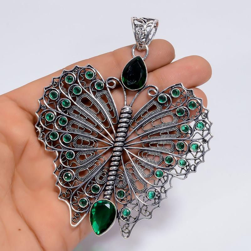 Outstanding Top Grade Qualite 100% Natural Chrome Diopside Pear Shape Vintage Style Handmade Jewelry 925 Steling Silver Pendant 3.6 WSJ5084 3.6
Outstanding Top Grade Qualite 100% Natural Chrome Diopside Pear Shape Vintage Style Handmade Jewelry 925 Steling Silver Pendant 3.6 WSJ5084 3.6