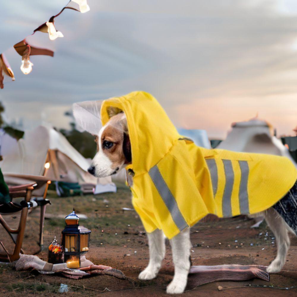 Adjustable Pet Hooded Raincoat Waterproof Windproof Pet Coat Durable Dog Rain Poncho Summer S
Adjustable Pet Hooded Raincoat Waterproof Windproof Pet Coat Durable Dog Rain Poncho Summer S