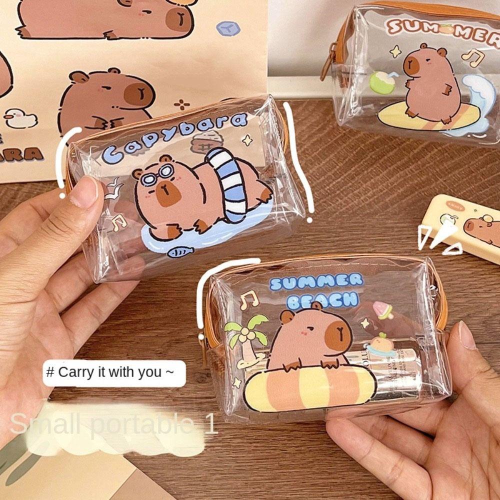 Косметичка Capybara кошелек для монет мультфильм прозрачный мешок для мелочи открытый мешок для хранения помады подарок Style E
Косметичка Capybara кошелек для монет мультфильм прозрачный мешок для мелочи открытый мешок для хранения помады подарок Style E