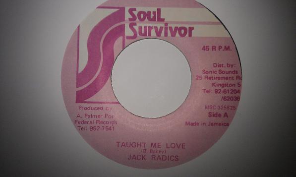 7inch Record JACK RADICS Taught Me Love NONE Soul Survivor 1994 Jamaica Reggae Ska Dub Used
7inch Record JACK RADICS Taught Me Love NONE Soul Survivor 1994 Jamaica Reggae Ska Dub Used