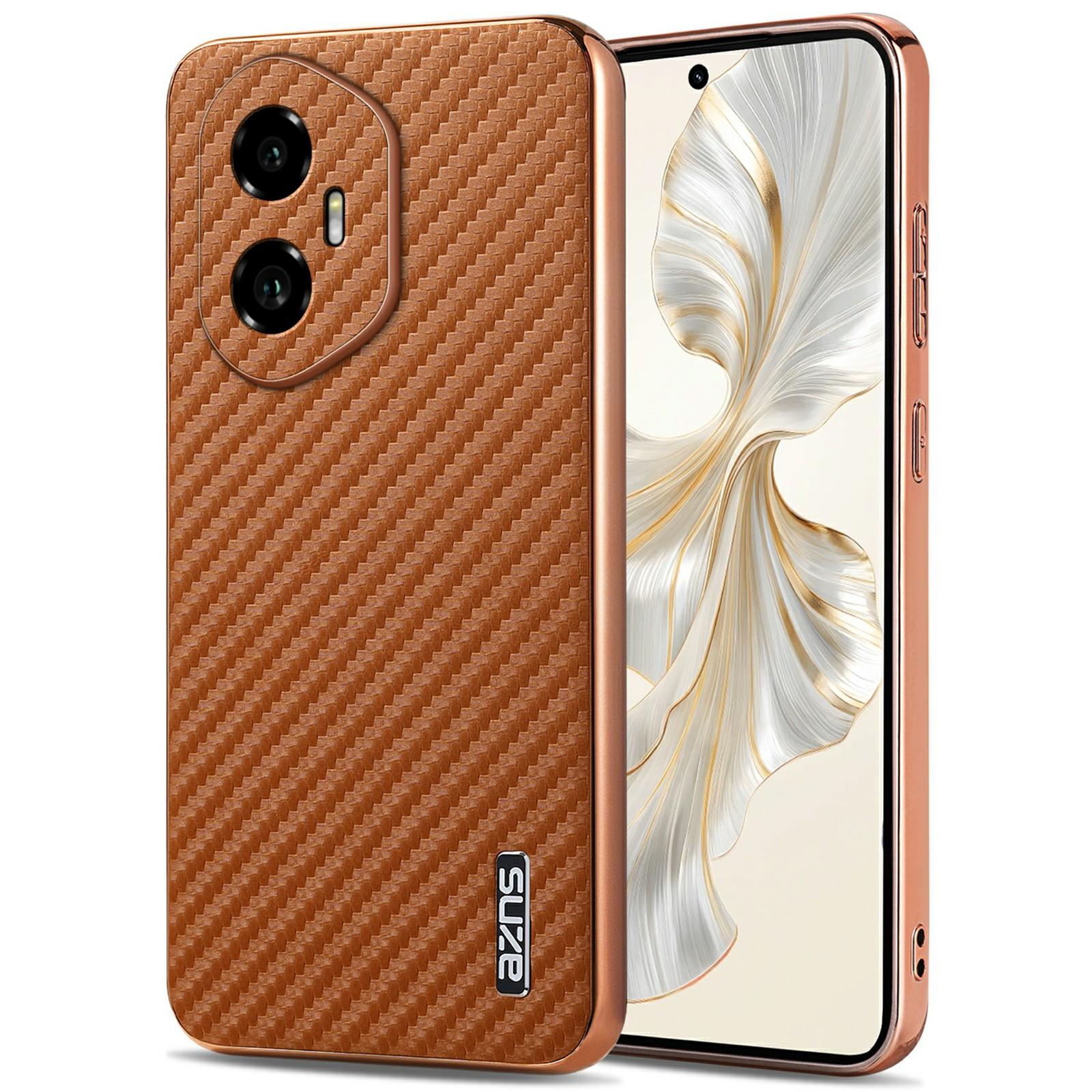 AZNS For Honor 300 Case Electroplating Carbon Fiber Texture PU + TPU Phone Cover B
AZNS For Honor 300 Case Electroplating Carbon Fiber Texture PU + TPU Phone Cover B