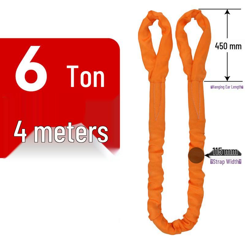 Jundingying Heavy-Duty Round Lifting Sling
Jundingying Heavy-Duty Round Lifting Sling