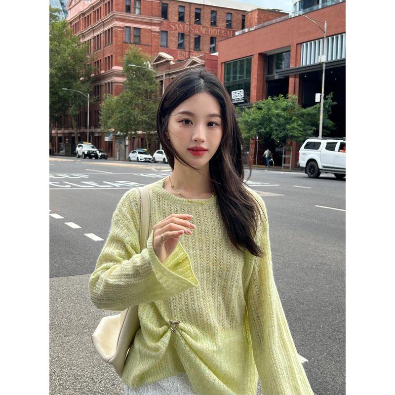 Светло-зеленый Ажурный Вязаный Топ с Длинным Рукавом Женский 2025 Весна Новый Свободный Тонкий Солнцезащитный Накидка Green S
Светло-зеленый Ажурный Вязаный Топ с Длинным Рукавом Женский 2025 Весна Новый Свободный Тонкий Солнцезащитный Накидка Green S