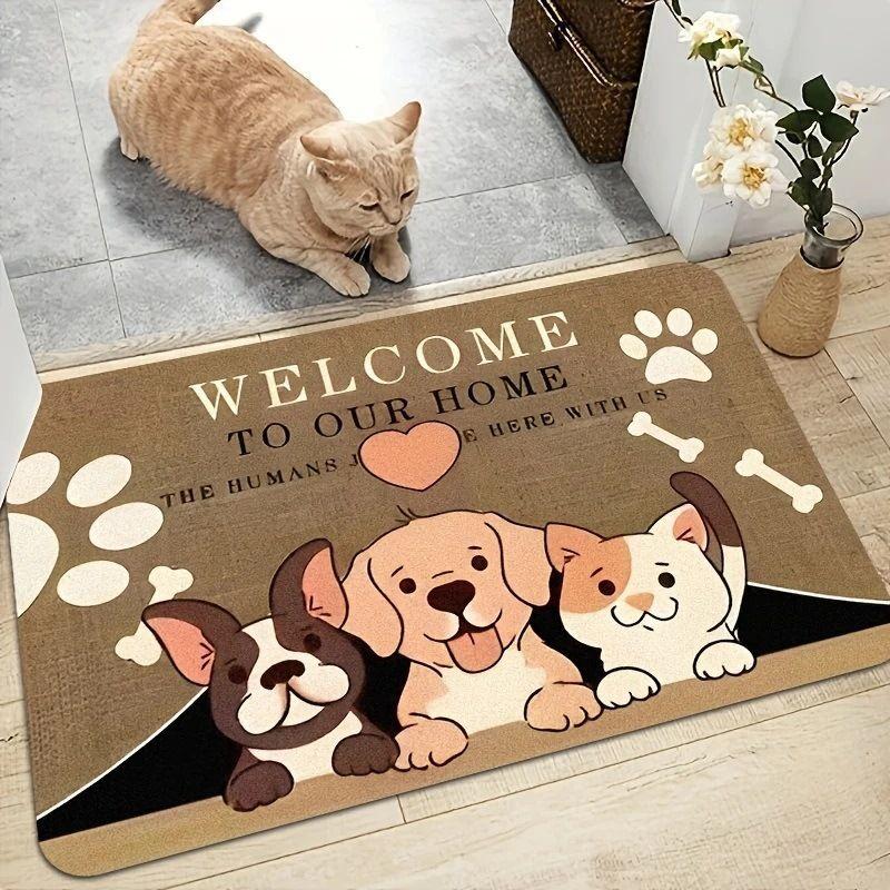 Cute Orange Cat in Bed Door Mat Carpet Rugs Pattern Non Slip Print Entryway Rug for Cozy Home Decoration 40cm x 60cm
Cute Orange Cat in Bed Door Mat Carpet Rugs Pattern Non Slip Print Entryway Rug for Cozy Home Decoration 40cm x 60cm