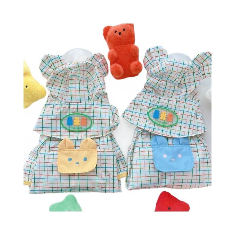Dog raincoat with check pattern, detachable rain cape, suitable for rainy days when walking the dog, waterproof pet raincoat XXL синій
Dog raincoat with check pattern, detachable rain cape, suitable for rainy days when walking the dog, waterproof pet raincoat XXL синій