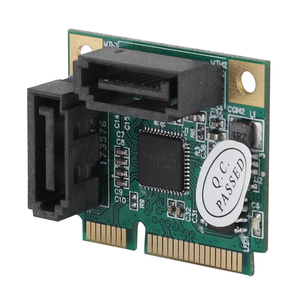 Mini 2 port PCI-e PCI to SATA 3.0 6Gbps Converter Hard Drive Expansion Card for Windows
Mini 2 port PCI-e PCI to SATA 3.0 6Gbps Converter Hard Drive Expansion Card for Windows