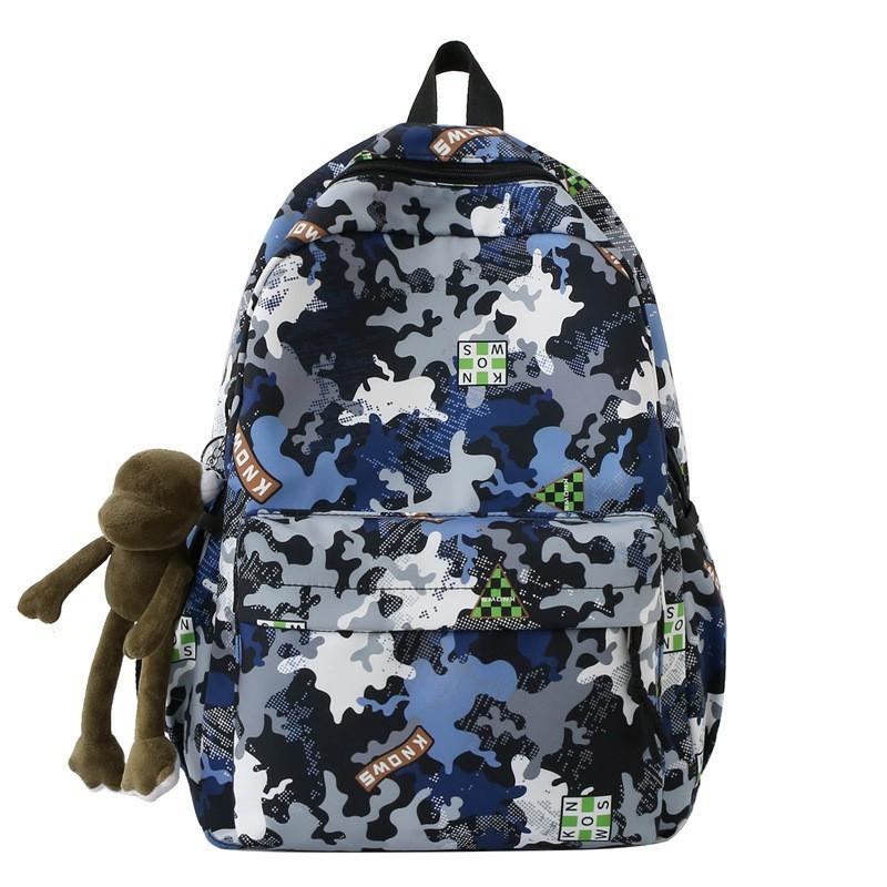 Camouflage Backpack Men 2024 New Casual Large-capacity Junior High School College Students Simple Travel Bag
Camouflage Backpack Men 2024 New Casual Large-capacity Junior High School College Students Simple Travel Bag