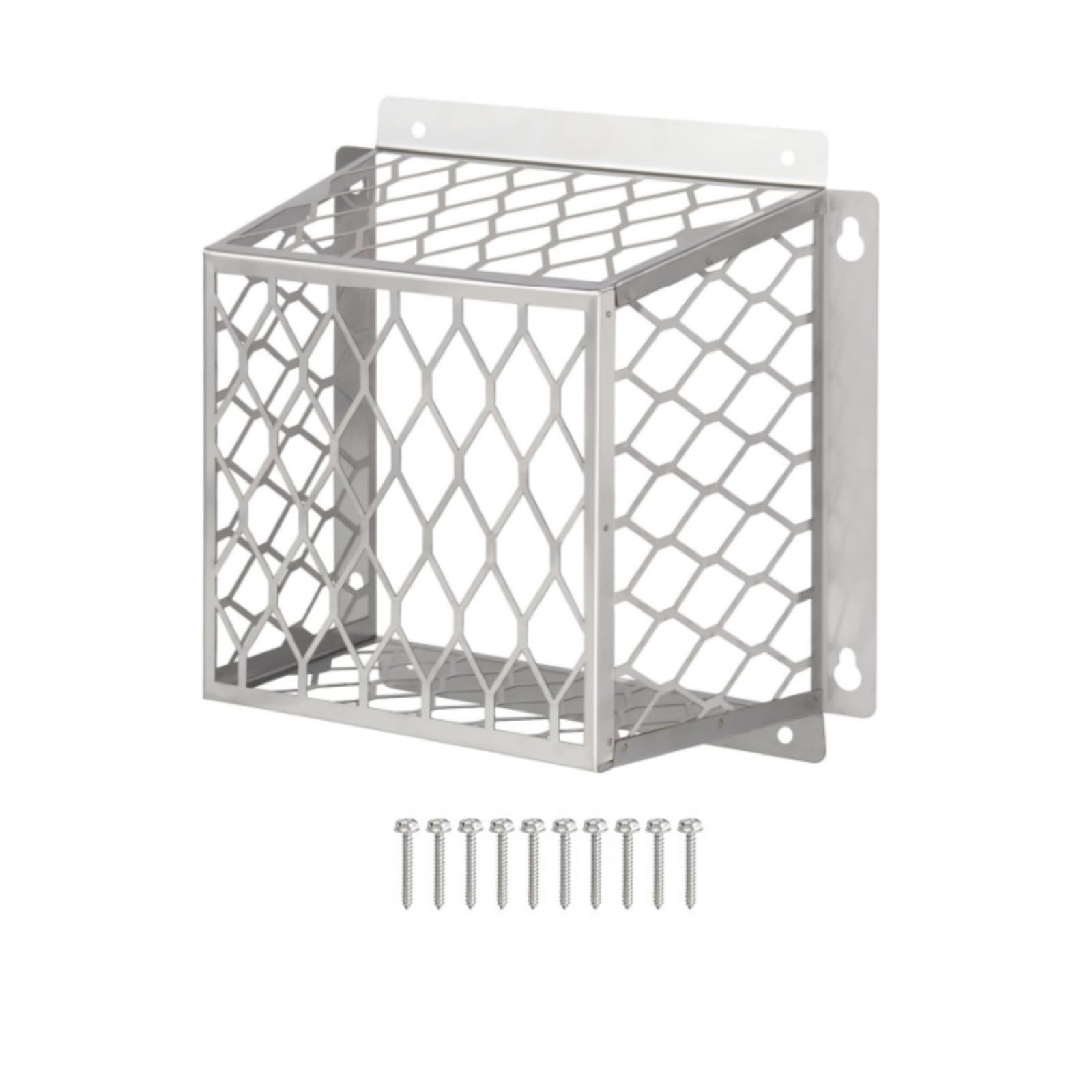 OBEST Stainless Steel Bird-Proof Dryer Vent Cover, Guest Cover for Outdoor Exhaust Systems, Fits 3-4 Inch Vents, Bathroom and Kitchen, Silver
OBEST Stainless Steel Bird-Proof Dryer Vent Cover, Guest Cover for Outdoor Exhaust Systems, Fits 3-4 Inch Vents, Bathroom and Kitchen, Silver