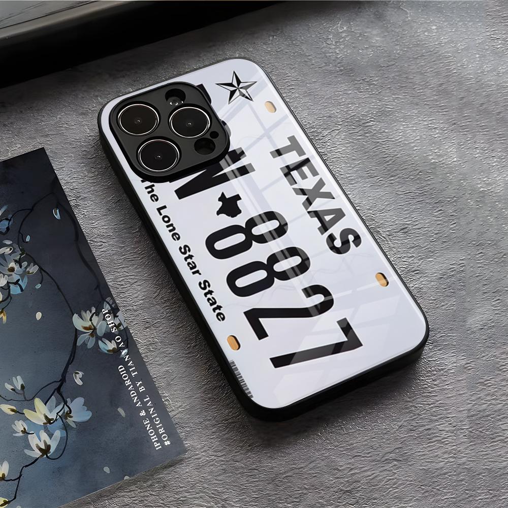Retro License Plate Number Car Phone Case For IPhone 17 Air 16 E Pro Max 15 14 13 Mini 12 Pro 11 Max Plus Black Glass Cover iPhone 11
Retro License Plate Number Car Phone Case For IPhone 17 Air 16 E Pro Max 15 14 13 Mini 12 Pro 11 Max Plus Black Glass Cover iPhone 11