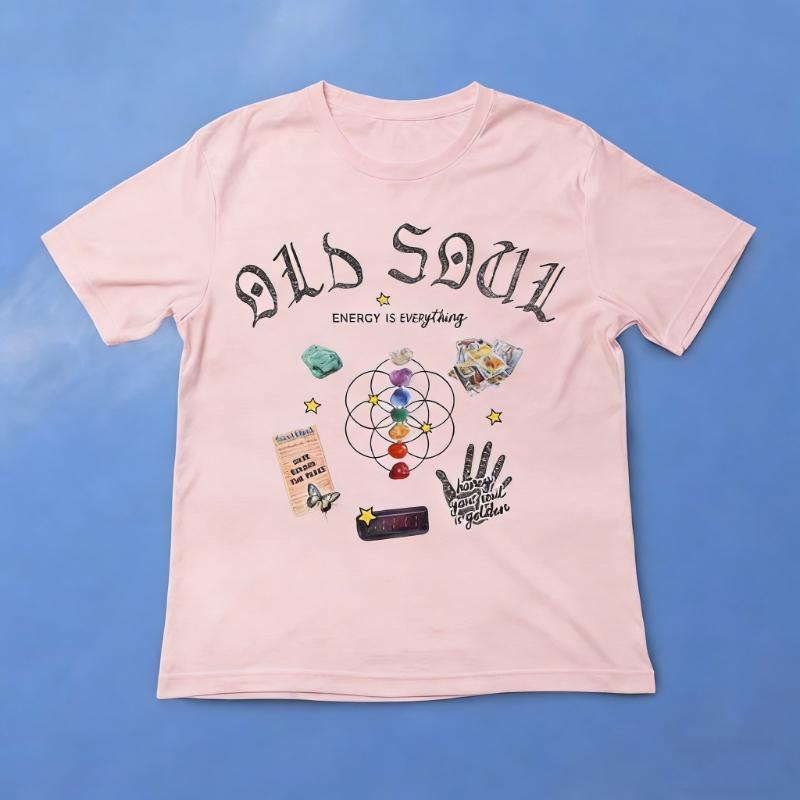 Old Soul Energy Fall Style Meditation Yoga Cotton Shirt Gifts for Women Aesthetic Boho Y2K Retro Streetwear Angel Number Shirt S
Old Soul Energy Fall Style Meditation Yoga Cotton Shirt Gifts for Women Aesthetic Boho Y2K Retro Streetwear Angel Number Shirt S