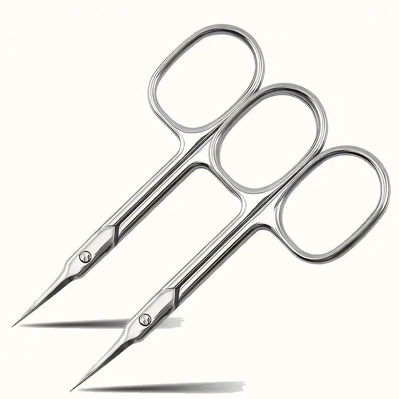 Stainless Steel Precision Curved Scissors for Manicure and Pedicure Ergonomic Design for Dead Skin,Hangnail,Callus Removal
Stainless Steel Precision Curved Scissors for Manicure and Pedicure Ergonomic Design for Dead Skin,Hangnail,Callus Removal