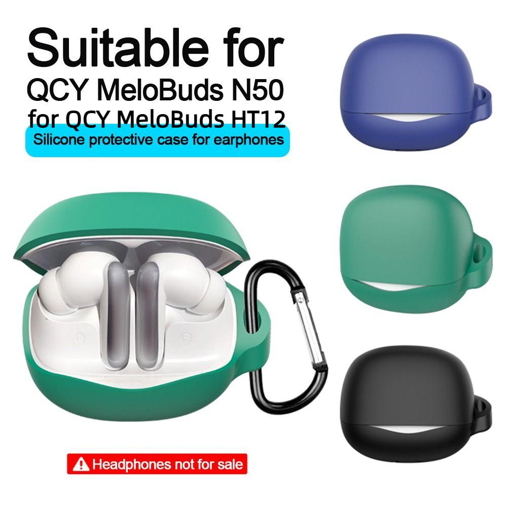 Silicone Earphone Case Anti-fall Headphone Protective Case for QCY MeloBuds N50/ HT12 QCY HT12 зелений
Silicone Earphone Case Anti-fall Headphone Protective Case for QCY MeloBuds N50/ HT12 QCY HT12 зелений