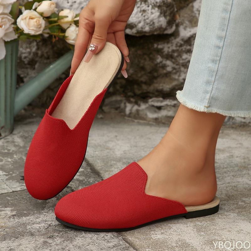 Fashion Fashionable versatile flat knitted sandals for autumn new women s casual flat shoes lightweight non slip casual shoes 43 красный
Fashion Fashionable versatile flat knitted sandals for autumn new women s casual flat shoes lightweight non slip casual shoes 43 красный