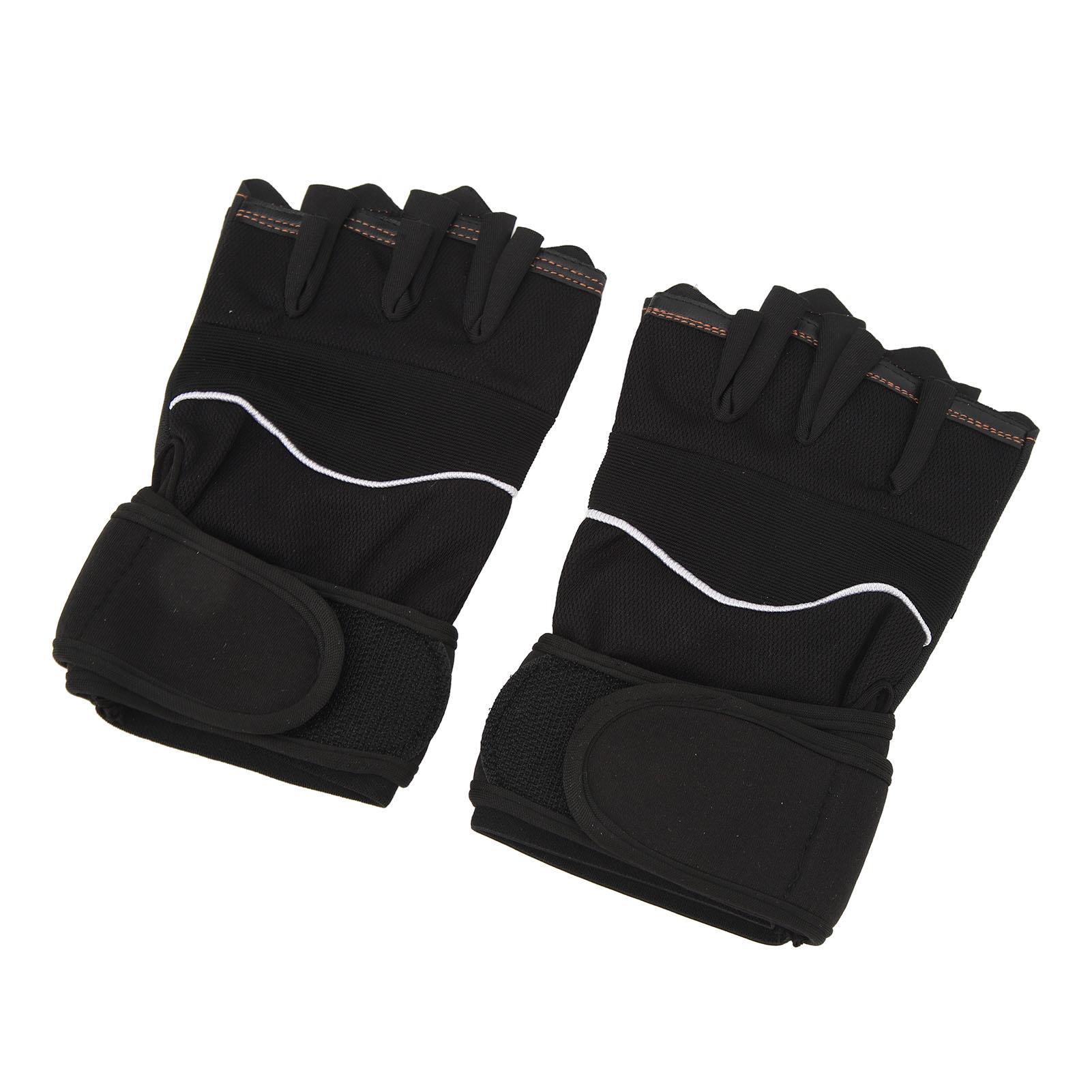 2pcs Workout Gloves for Men Women Exercise Gloves for Weight Lifting Cycling Gym Training Breathable Antislip One Size Half Finger Black
2pcs Workout Gloves for Men Women Exercise Gloves for Weight Lifting Cycling Gym Training Breathable Antislip One Size Half Finger Black