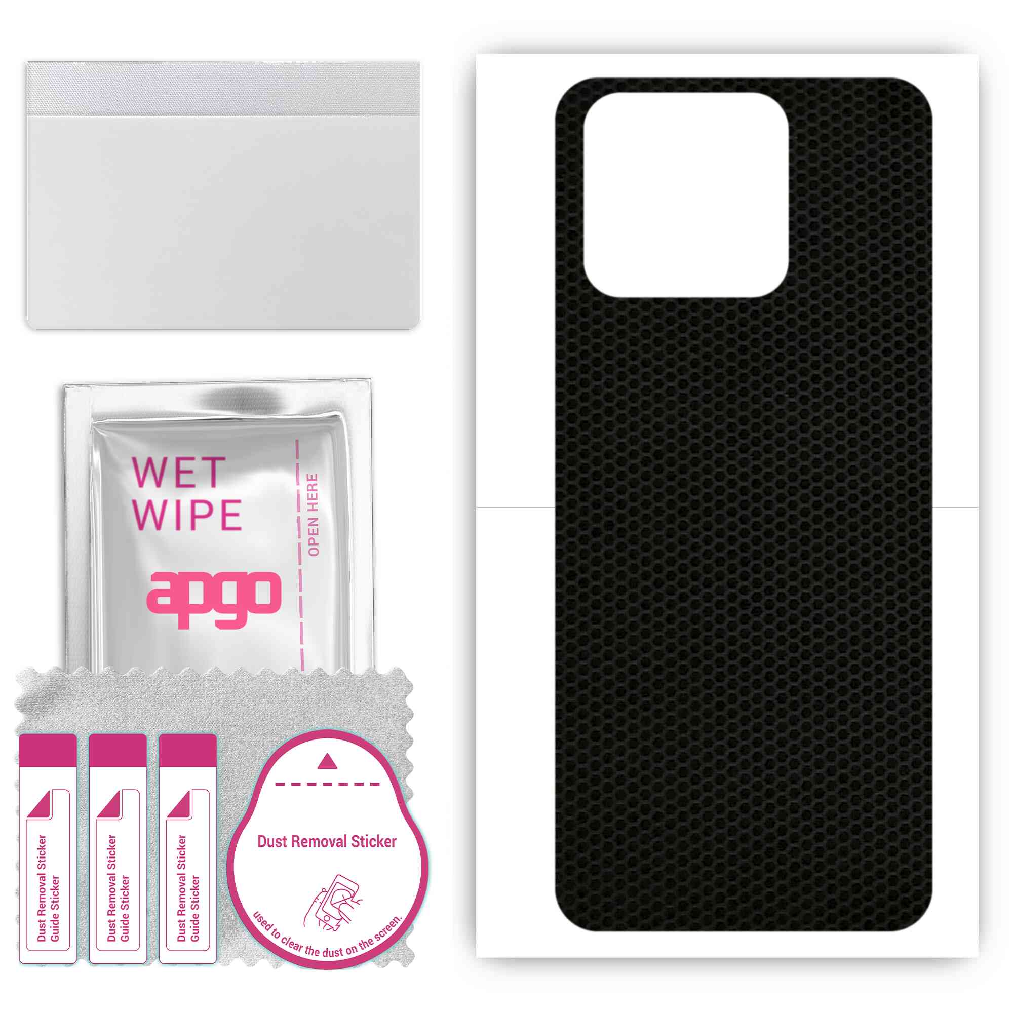 apgo Protective Skin Sticker for the back compatible with Blackview A55 Pro, Wrap Film, Foil, Vinyl - Pattern Matrix
apgo Protective Skin Sticker for the back compatible with Blackview A55 Pro, Wrap Film, Foil, Vinyl - Pattern Matrix