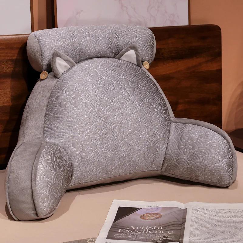 Монохромный принт Ice Silk Спинка Изголовье Кровати Защита Талии Подушка Офисное Кресло Для Сна Подушка Для Сиденья Диван Украшение 55x40cm серый
Монохромный принт Ice Silk Спинка Изголовье Кровати Защита Талии Подушка Офисное Кресло Для Сна Подушка Для Сиденья Диван Украшение 55x40cm серый