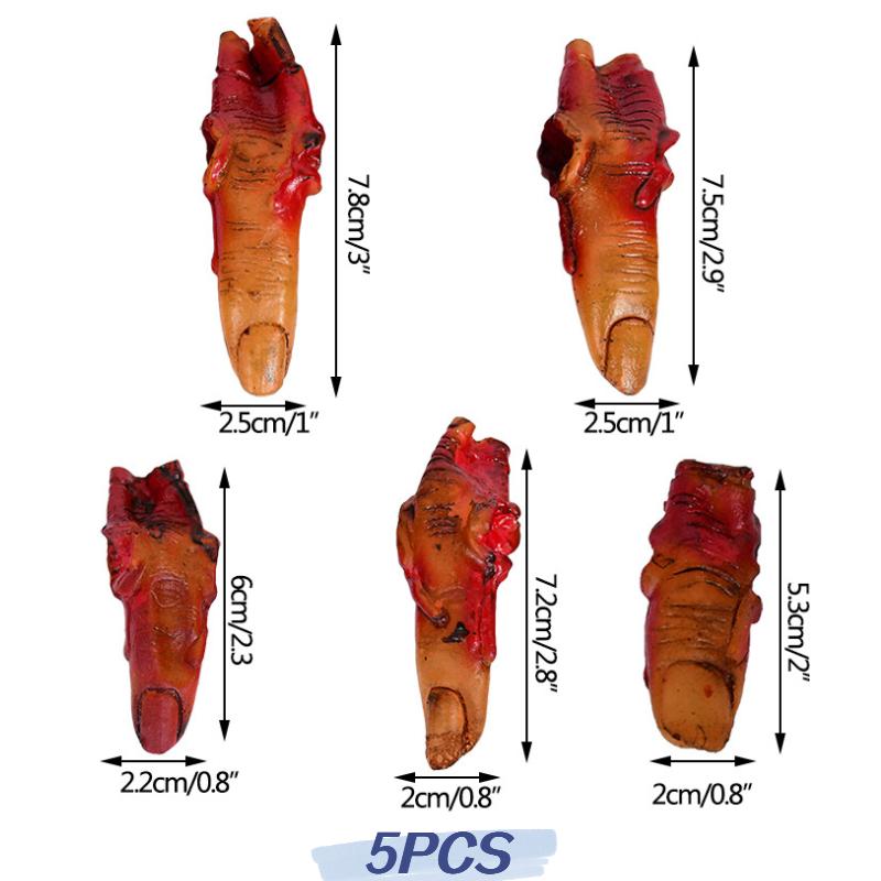 Horror Halloween 5pcs Prank Props Bloody Pvc Severed Fingers Eyeballs Toys Ears Style E
Horror Halloween 5pcs Prank Props Bloody Pvc Severed Fingers Eyeballs Toys Ears Style E