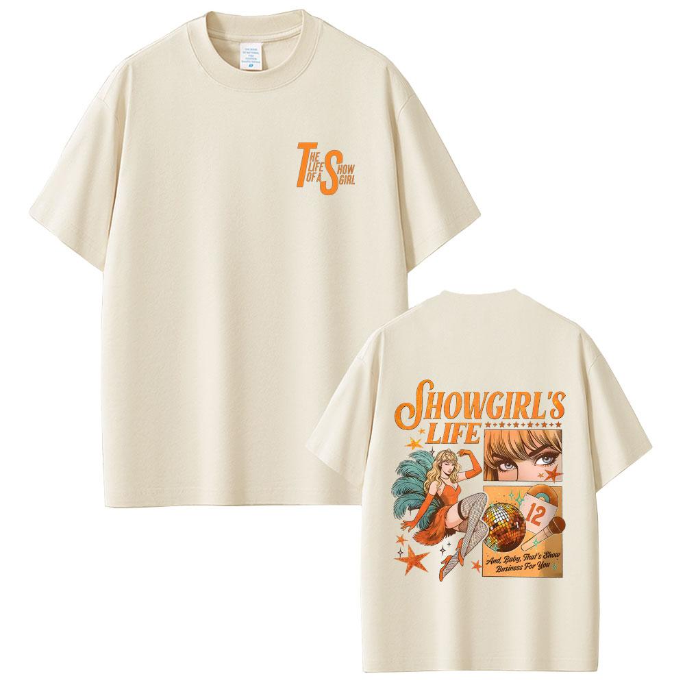 2025 Summer The Life of A Showgirl Album Graphic Unisex Women Fashion Pop Music Male High Quality 100 Pure Cotton Printed Tshirt S
2025 Summer The Life of A Showgirl Album Graphic Unisex Women Fashion Pop Music Male High Quality 100 Pure Cotton Printed Tshirt S
