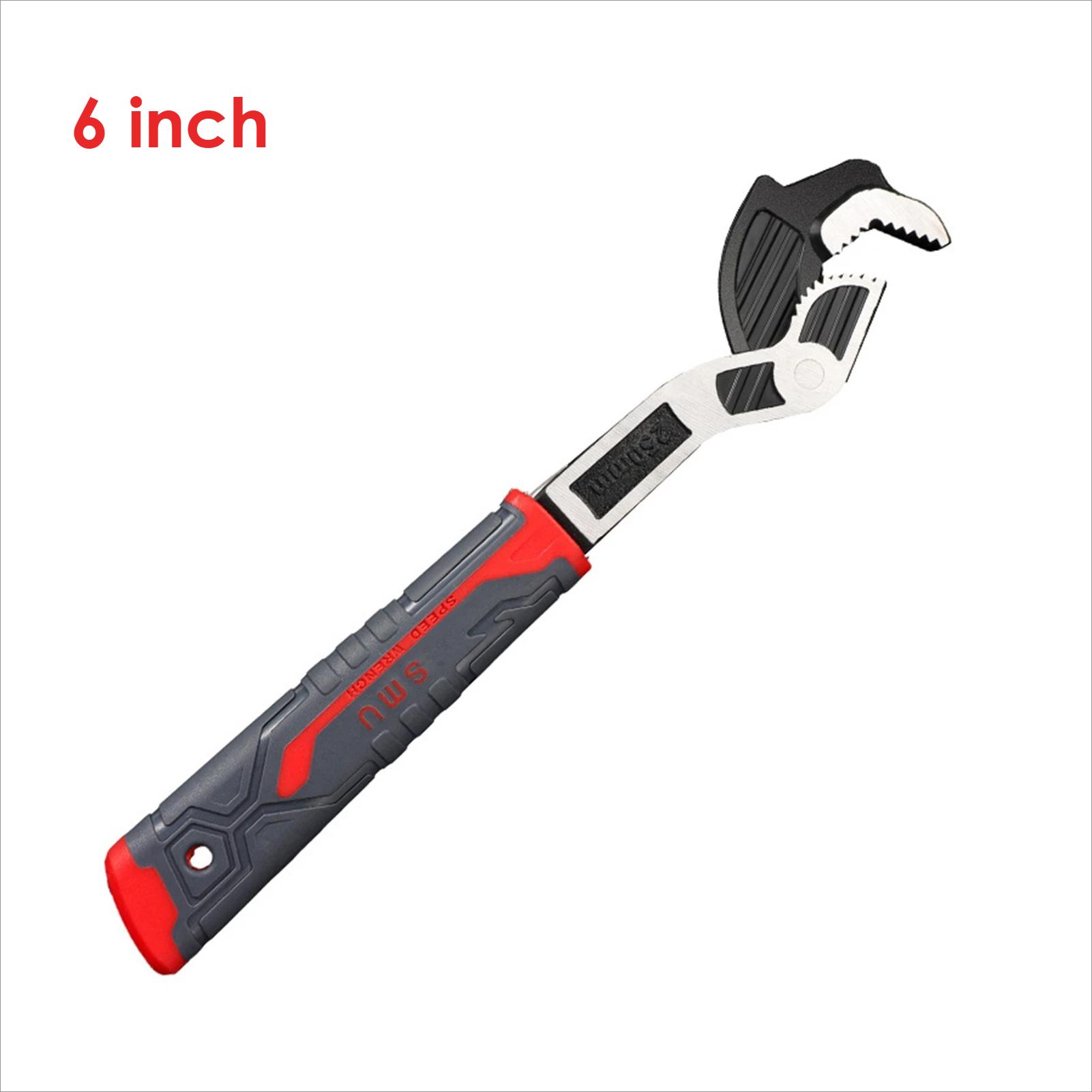 Adjustable Wrench Set 6/8/10 Inch, Self-Locking Multi-Size Grip Tool for Home, Car & Plumbing Repairs
Adjustable Wrench Set 6/8/10 Inch, Self-Locking Multi-Size Grip Tool for Home, Car & Plumbing Repairs