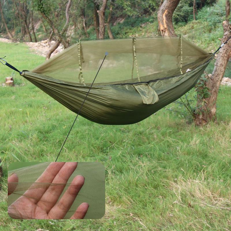 Camping Hanging Hammock Mosquito Net Bedding,Unfolded Size: 260x140cm Army Green
Camping Hanging Hammock Mosquito Net Bedding,Unfolded Size: 260x140cm Army Green