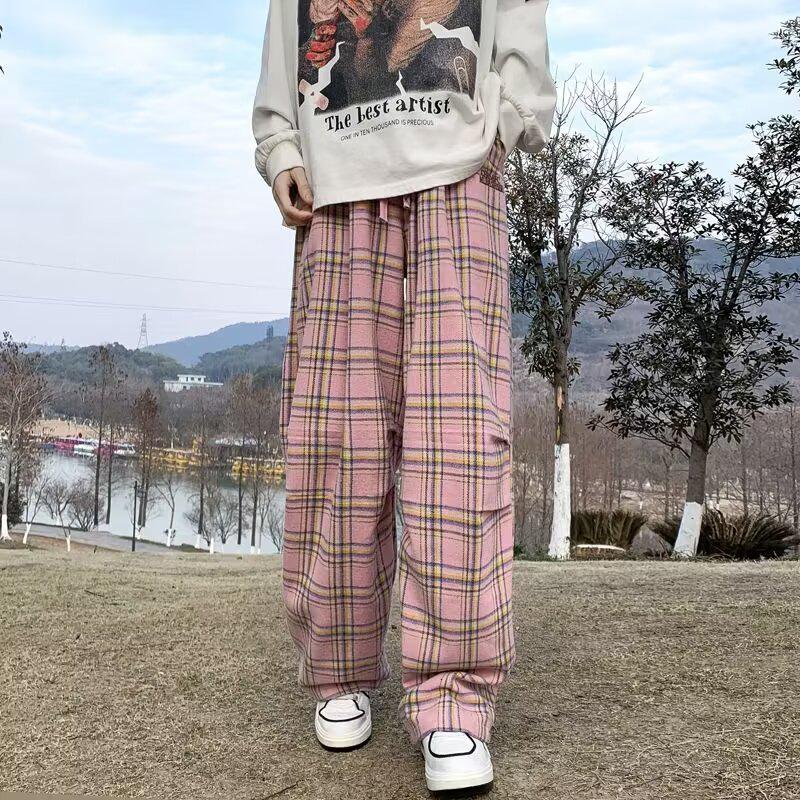 2024 Retro Merlot Wool Plaid Wide-Leg Pants - Women s Autumn/Winter Thickened Loose Fit Casual Long Pants S
2024 Retro Merlot Wool Plaid Wide-Leg Pants - Women s Autumn/Winter Thickened Loose Fit Casual Long Pants S