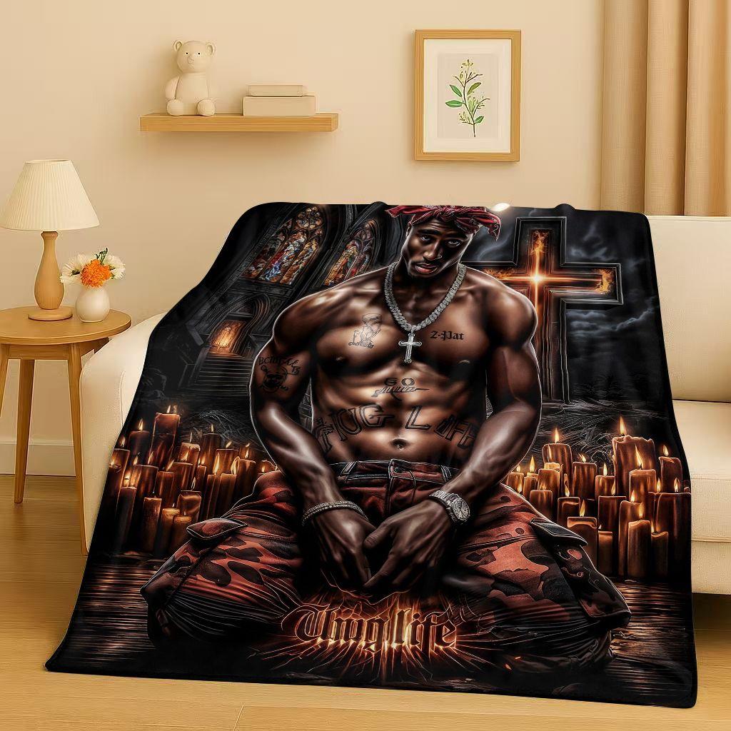 26 Style Rap Tupac 2pac Hip-Hop Music Rapper Catnap Flannel Blanket,Soft Plush Throw for Home Bedroom Bed Sofa Cover Kid Gift 75x90cm
26 Style Rap Tupac 2pac Hip-Hop Music Rapper Catnap Flannel Blanket,Soft Plush Throw for Home Bedroom Bed Sofa Cover Kid Gift 75x90cm
