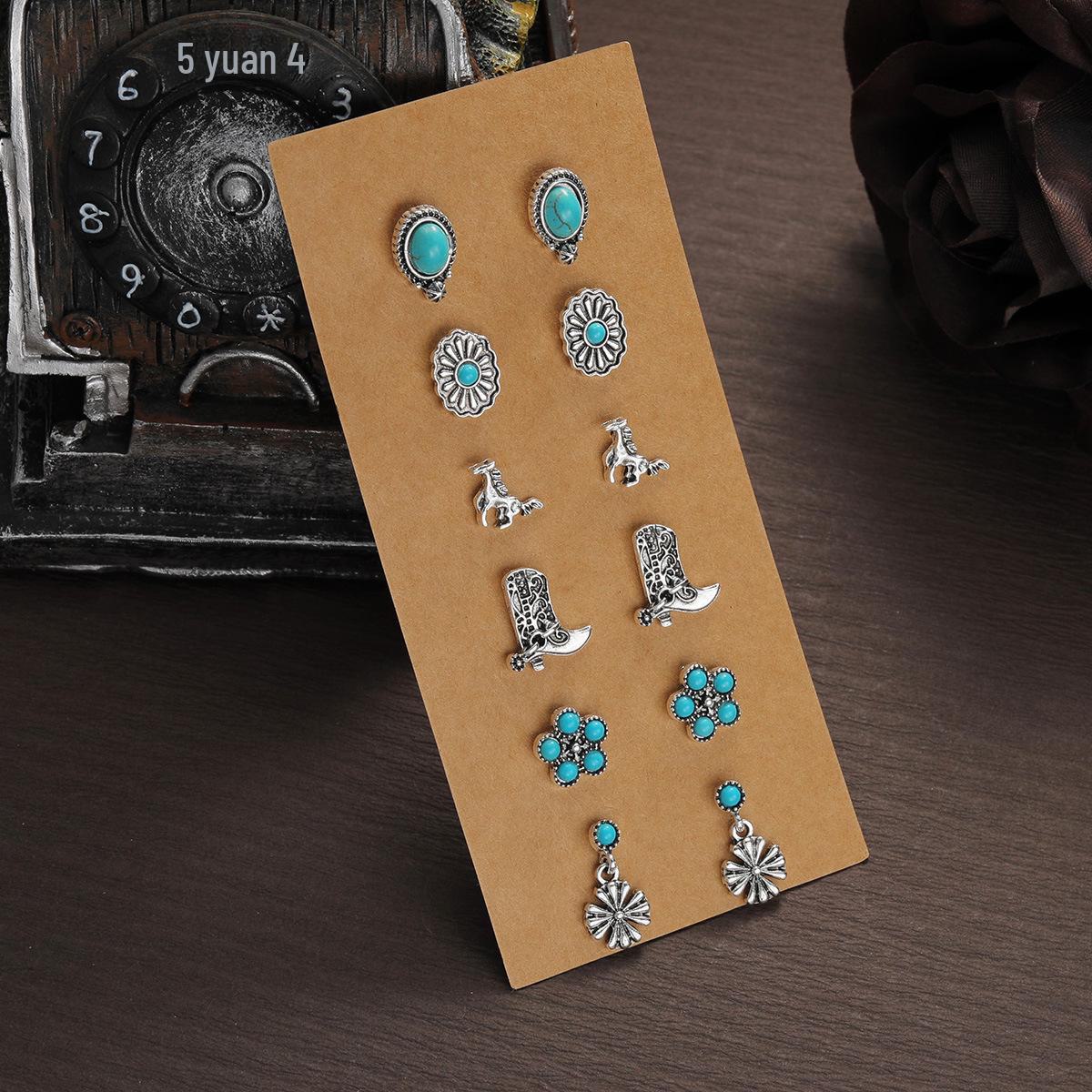 Комплект из ковбойской шляпы и сережек в виде кактуса в этническом стиле в стиле ретро — идеальный вариант для поездок на работу
Комплект из ковбойской шляпы и сережек в виде кактуса в этническом стиле в стиле ретро — идеальный вариант для поездок на работу