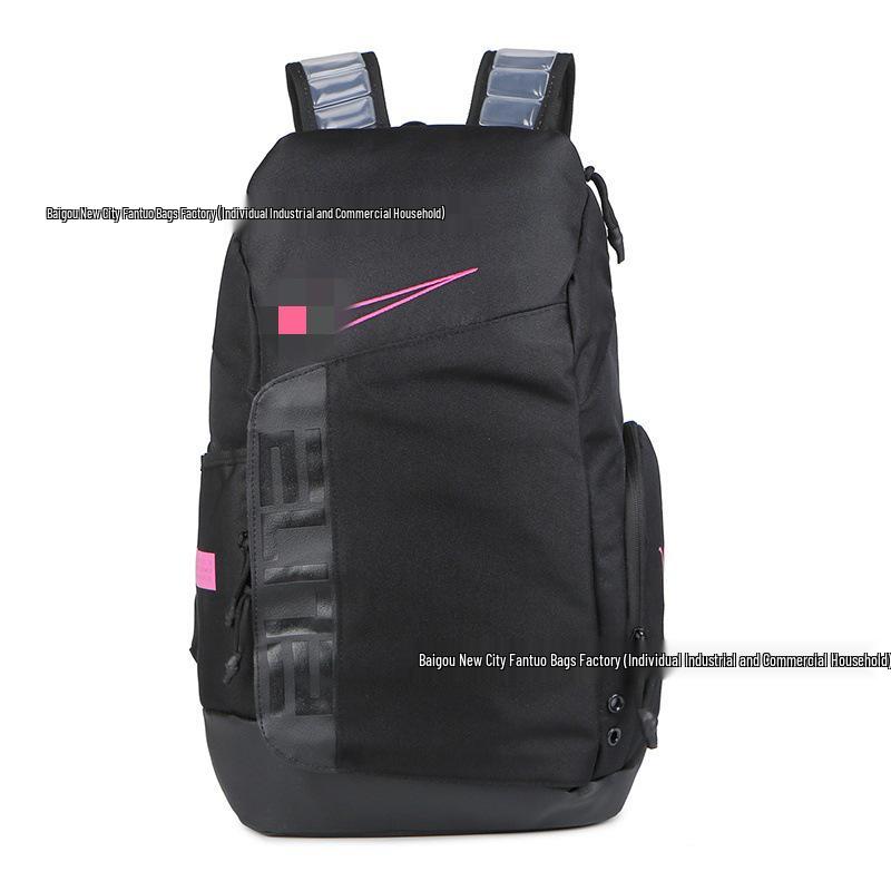 Міжнародний елітний баскетбольний рюкзак: Спортивна сумка для вулиці, Шкільний рюкзак для студентів з повітряною подушкою, Готовий до подорожей рожевий/чорний
Міжнародний елітний баскетбольний рюкзак: Спортивна сумка для вулиці, Шкільний рюкзак для студентів з повітряною подушкою, Готовий до подорожей рожевий/чорний