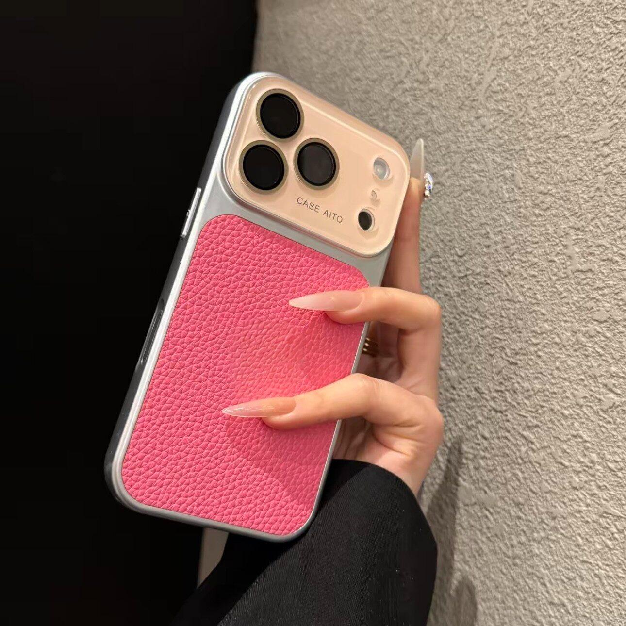 Luxury Crystal Large Window Lychee Leather Case for iPhone 17 16 15 14 13 12 11 Pro Max Shockproof Armor Soft Bumper Cover Skin iPhone17 Pro Max рожевий червоний колір
Luxury Crystal Large Window Lychee Leather Case for iPhone 17 16 15 14 13 12 11 Pro Max Shockproof Armor Soft Bumper Cover Skin iPhone17 Pro Max рожевий червоний колір