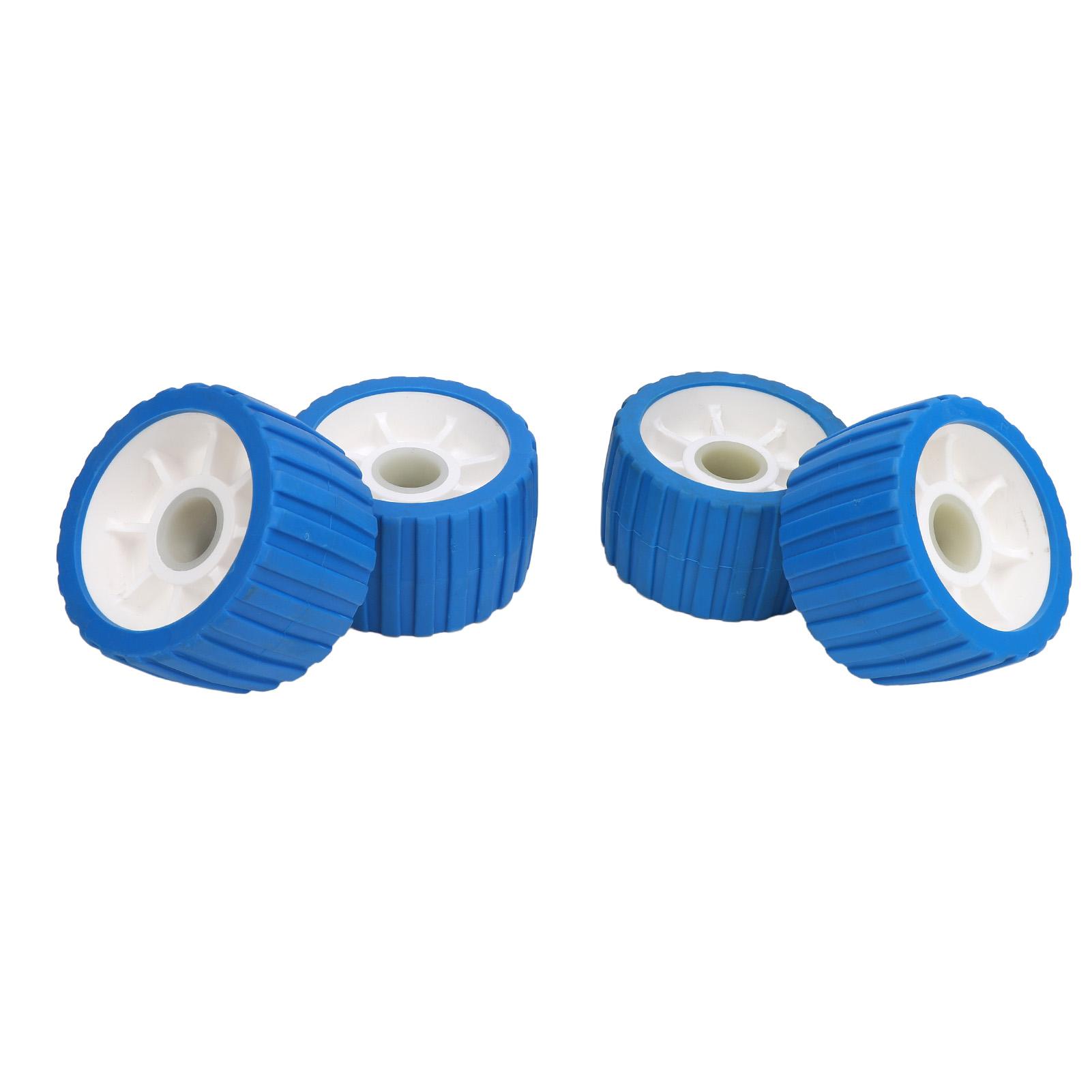4PCS Trailer Rollers High Temp Resistant Poly Ribbed Roller for Boats Trailers 125 X 73 X 30mm
4PCS Trailer Rollers High Temp Resistant Poly Ribbed Roller for Boats Trailers 125 X 73 X 30mm