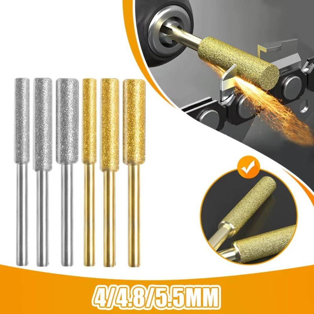 6/12pcs 4-5.5mm Titanium Plated Chain Saw Bits Easy to Install Marble Chain Saw Sharpening Golden 4.8mm 6Pcs
6/12pcs 4-5.5mm Titanium Plated Chain Saw Bits Easy to Install Marble Chain Saw Sharpening Golden 4.8mm 6Pcs