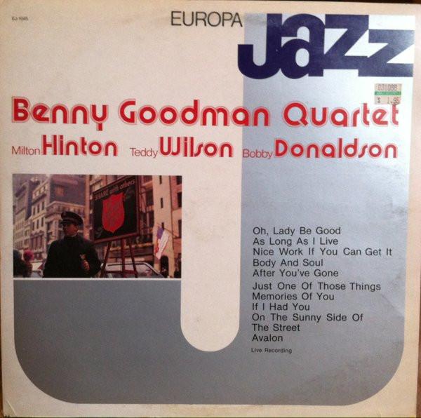 LP Пластинка КВАРТЕТ БЕННИ ГУДМАНА Europa Jazz Benny Goodman Quartet EJ1045 EUROPA JAZZ 1981 Италия Джаз Б/У
LP Пластинка КВАРТЕТ БЕННИ ГУДМАНА Europa Jazz Benny Goodman Quartet EJ1045 EUROPA JAZZ 1981 Италия Джаз Б/У