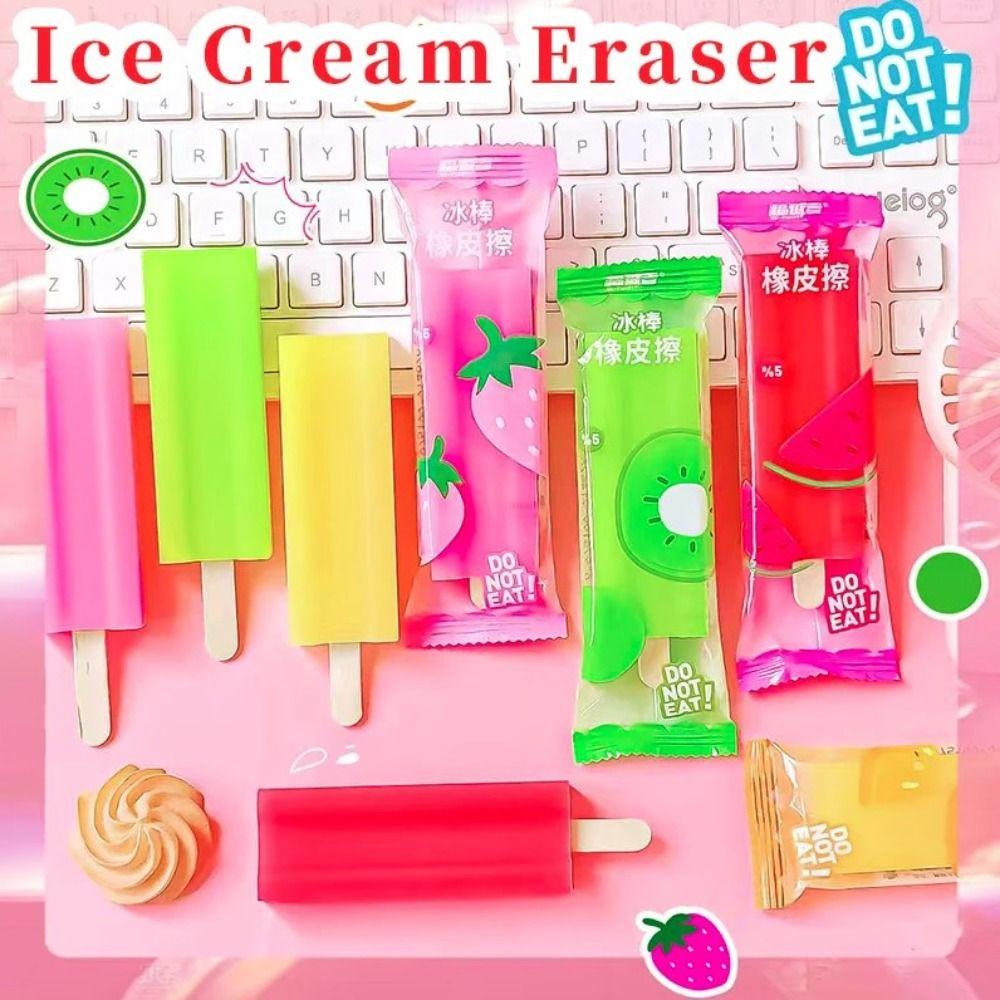 Creative Scented Pencil Rubber Novelty Wiping Eraser Traceless Ice Cream Eraser School Office Random 1PC
Creative Scented Pencil Rubber Novelty Wiping Eraser Traceless Ice Cream Eraser School Office Random 1PC