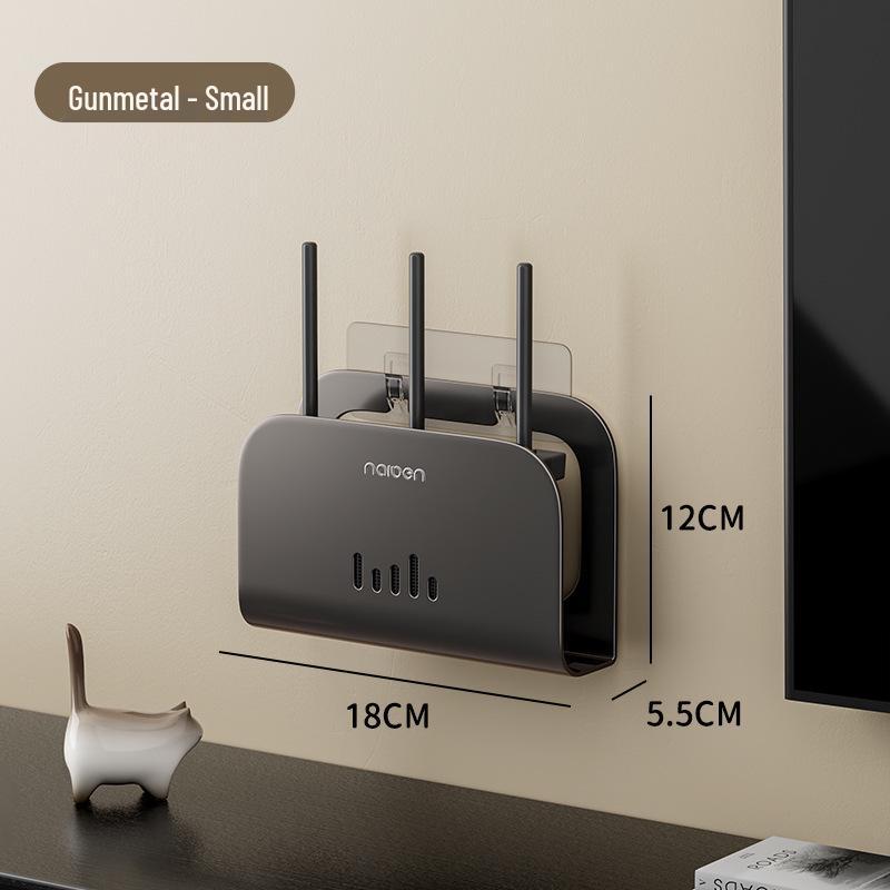 WiFi Router & Cable Management Wall-Mounted Storage Shelf
WiFi Router & Cable Management Wall-Mounted Storage Shelf