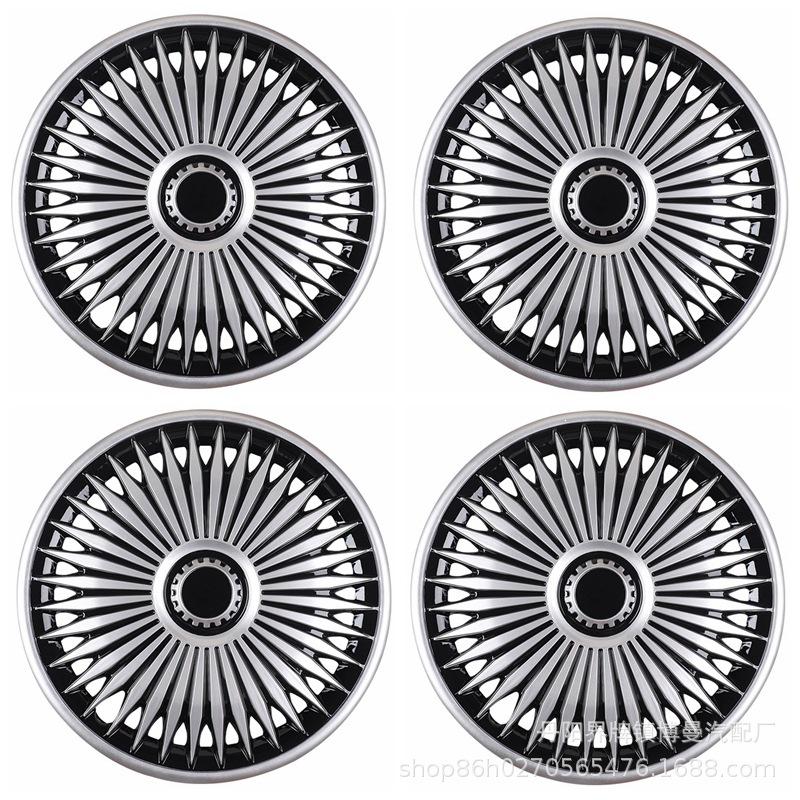 Xin Yi Cheng Universal 14/15/16 Inch Wheel Covers for Steel Hub Decorative Tire Cap 14-inch Silver-Black (Set of 4)
Xin Yi Cheng Universal 14/15/16 Inch Wheel Covers for Steel Hub Decorative Tire Cap 14-inch Silver-Black (Set of 4)