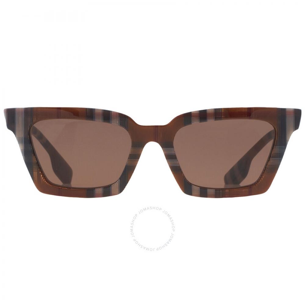 Burberry Темно-коричневые квадратные женские солнцезащитные очки Briar BE4392U 396673 52
Burberry Темно-коричневые квадратные женские солнцезащитные очки Briar BE4392U 396673 52