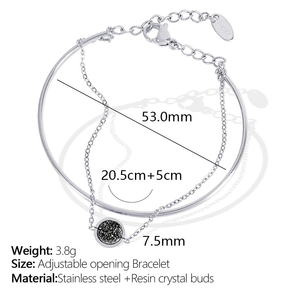 New women s bracelet simple and versatile high-end handmade chain bracelet bracelet women s
New women s bracelet simple and versatile high-end handmade chain bracelet bracelet women s