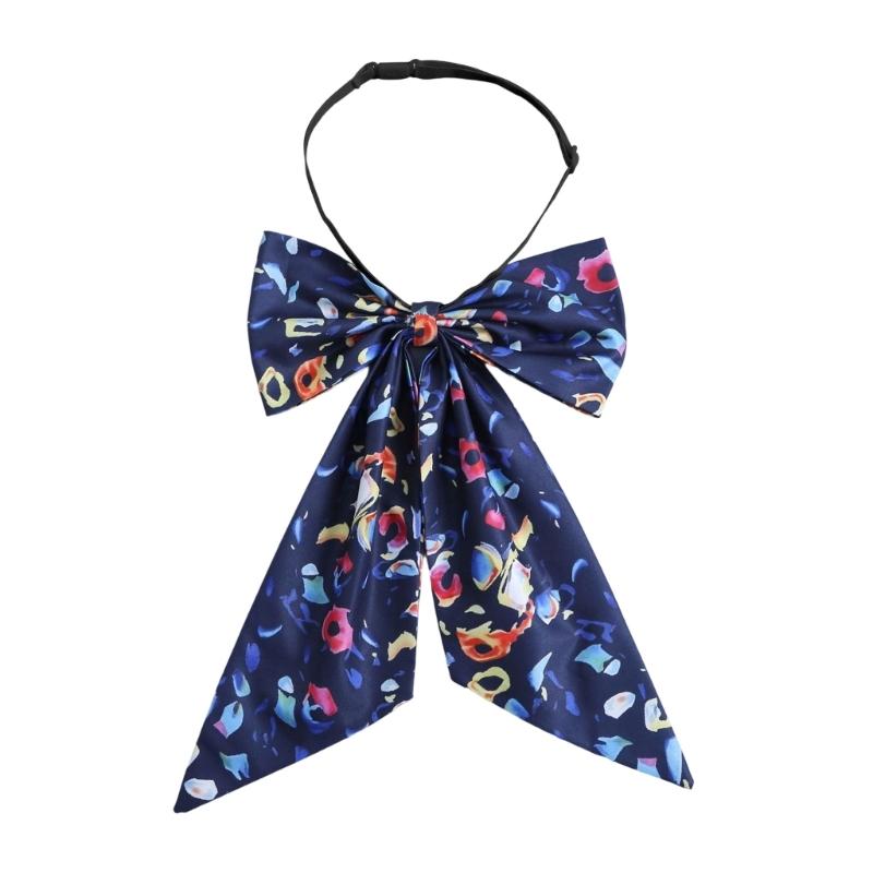 Artistic Print Bowknot Collar Chiffon Fabric Detachable Collar Formal Outfit Accessory for Adult Women Office Outfit 1
Artistic Print Bowknot Collar Chiffon Fabric Detachable Collar Formal Outfit Accessory for Adult Women Office Outfit 1