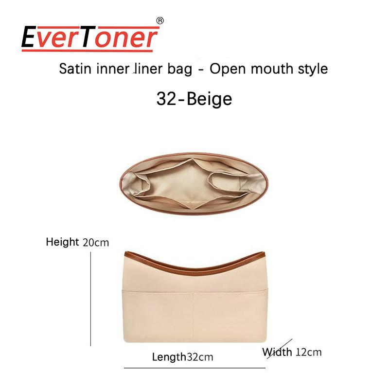 EverToner Bag Organizer Insert for H Cabasellier 35 Satin Lined Inner Bag Support Storage Liner Handbag Shaper & Accessories
EverToner Bag Organizer Insert for H Cabasellier 35 Satin Lined Inner Bag Support Storage Liner Handbag Shaper & Accessories