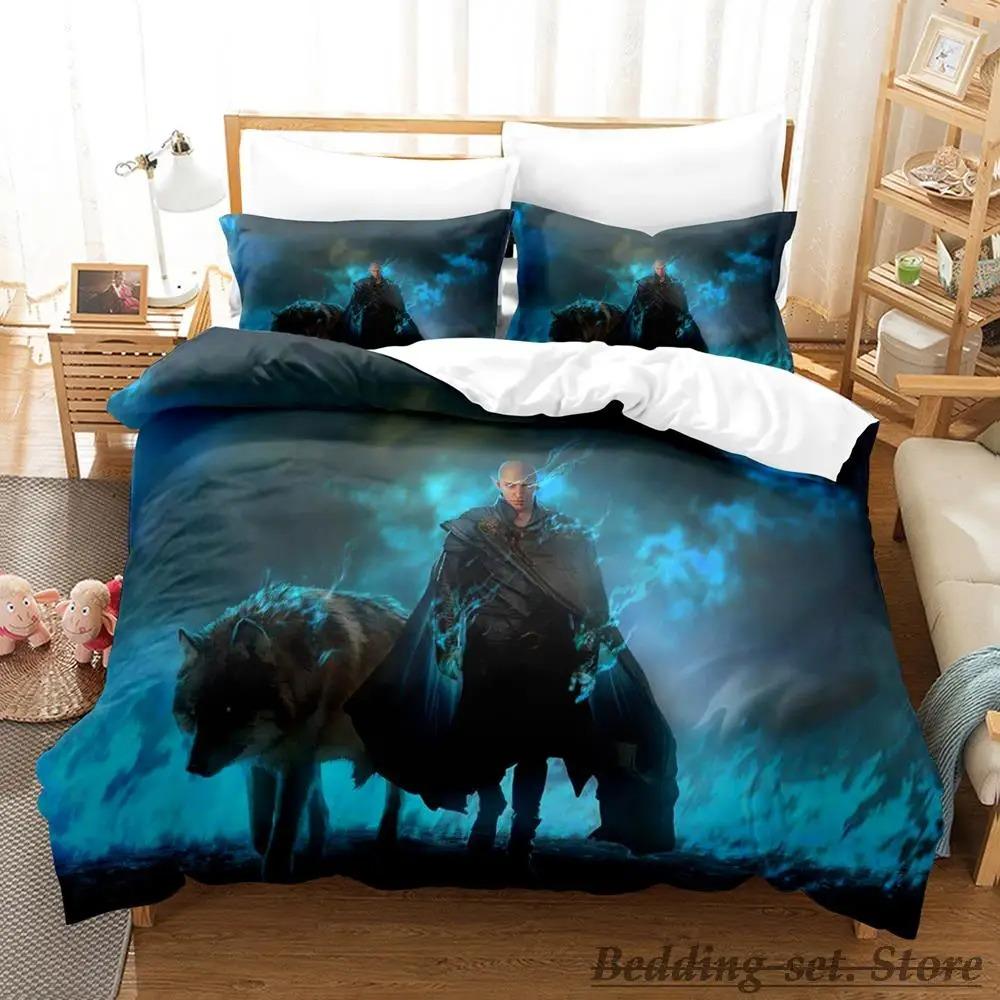 Комплект постельного белья Dragon Age Dreadwolf Single Twin Full Queen King Size Комплект постельного белья Aldult Kid Bedroom Duvetcover Sets Anime Game EU Double 200x200cm
Комплект постельного белья Dragon Age Dreadwolf Single Twin Full Queen King Size Комплект постельного белья Aldult Kid Bedroom Duvetcover Sets Anime Game EU Double 200x200cm
