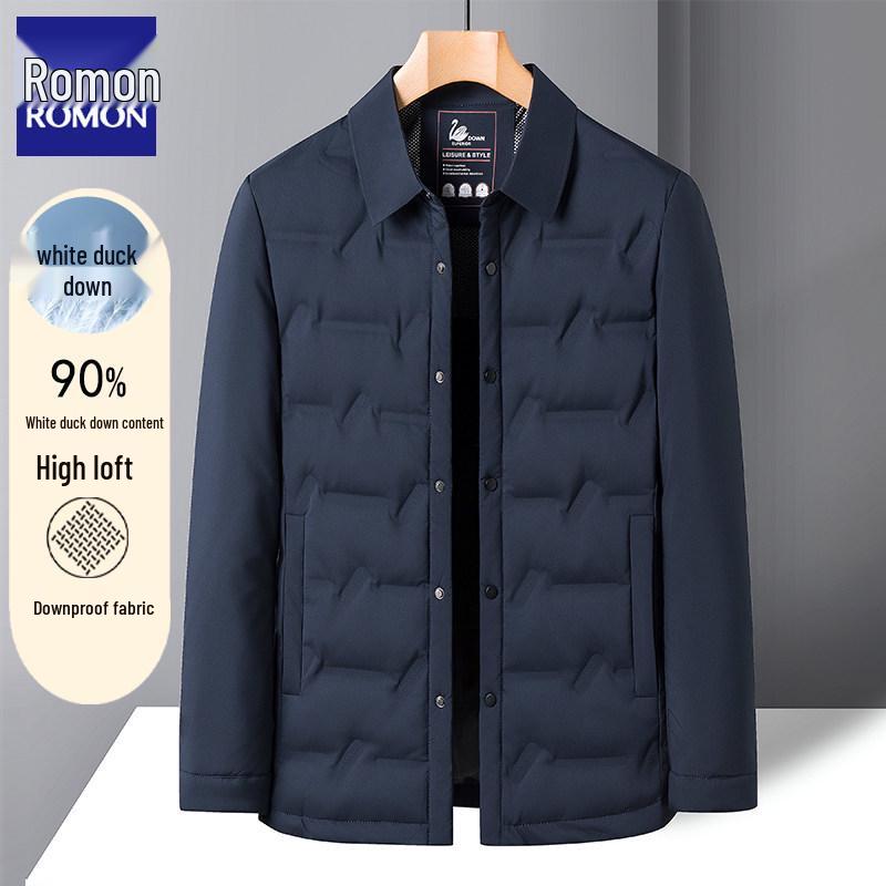 LOMON Men s 2025 Lightweight Lapel Down Jacket - New Autumn/Winter Business Style. 185/2XL (150-165 lbs recommended)
LOMON Men s 2025 Lightweight Lapel Down Jacket - New Autumn/Winter Business Style. 185/2XL (150-165 lbs recommended)
