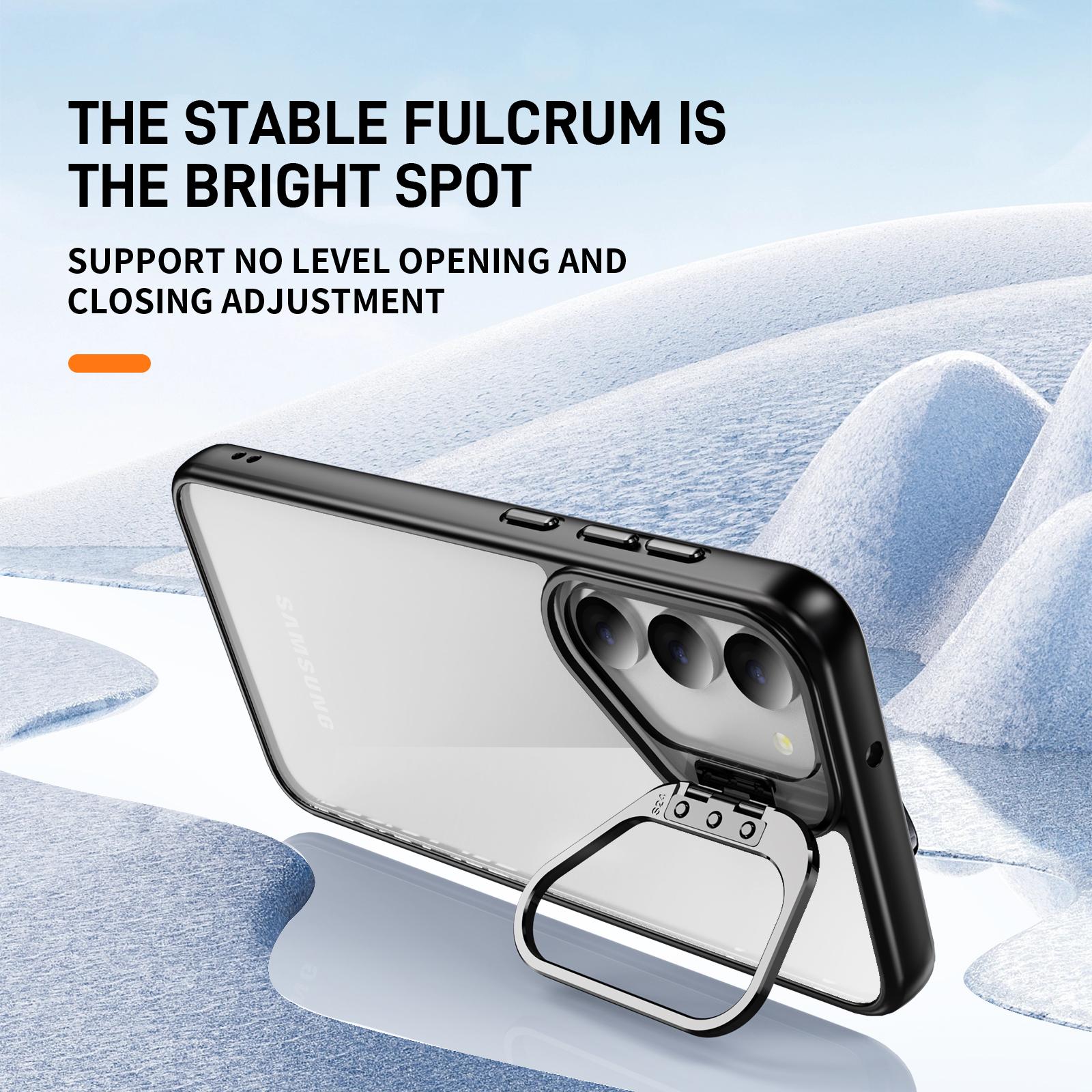For Samsung Galaxy S23 Case Lens Frame Kickstand TPU+Acrylic Protective Phone Cover Black
For Samsung Galaxy S23 Case Lens Frame Kickstand TPU+Acrylic Protective Phone Cover Black