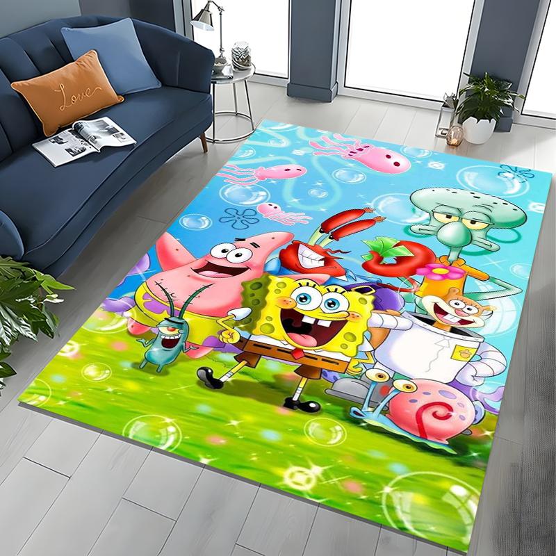 17 Styles Cartoon SpongeBob Print Area Rugs 3D Carpet for Home for Living Room Bedroom Sofa Decor Floor Kids Play Anti-Slip Mats 40x60cm
17 Styles Cartoon SpongeBob Print Area Rugs 3D Carpet for Home for Living Room Bedroom Sofa Decor Floor Kids Play Anti-Slip Mats 40x60cm