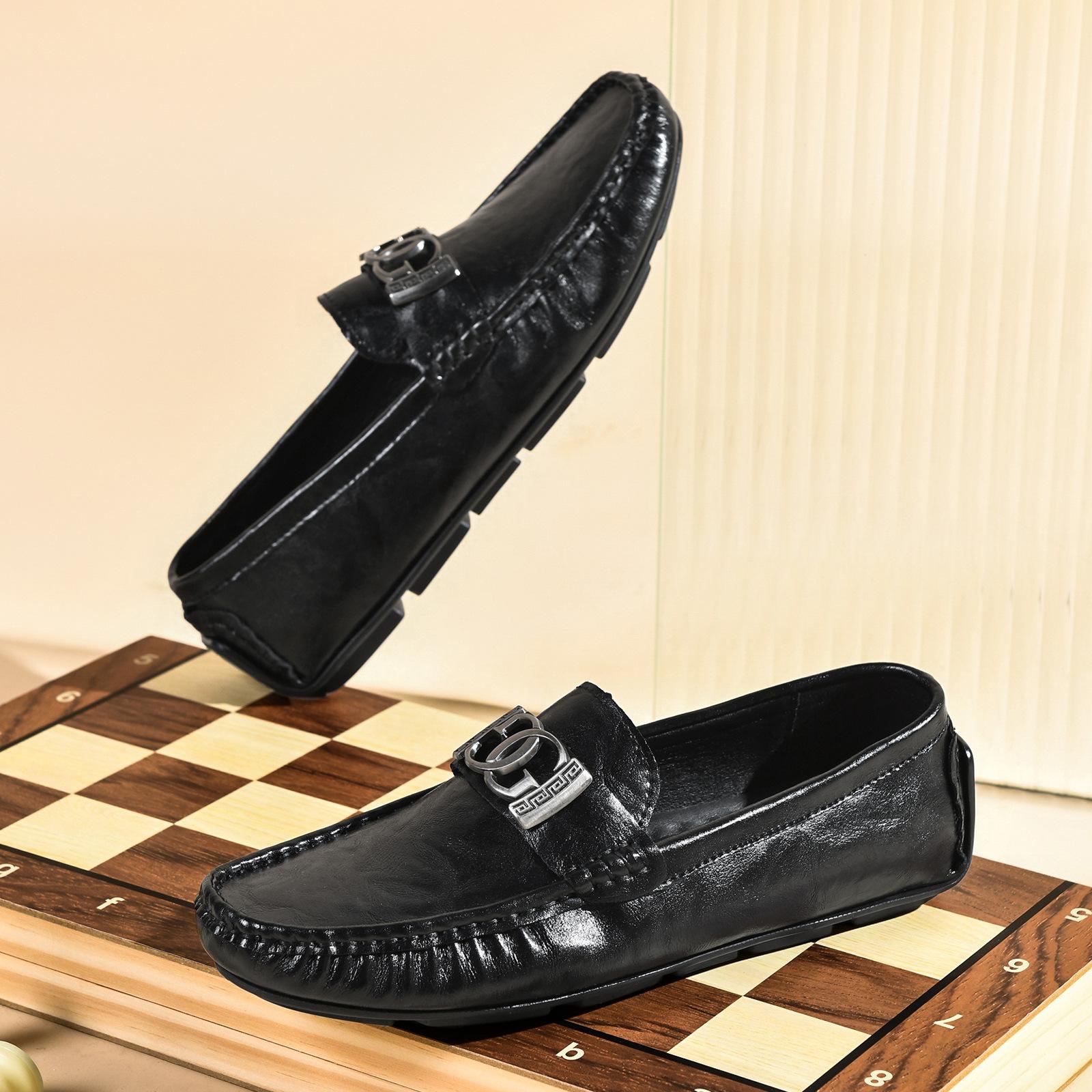 2025 live broadcast explosion Doudou shoes lazy shoes driving shoes British casual men s leather shoes genuine leather cowhide men s shoes 38
2025 live broadcast explosion Doudou shoes lazy shoes driving shoes British casual men s leather shoes genuine leather cowhide men s shoes 38