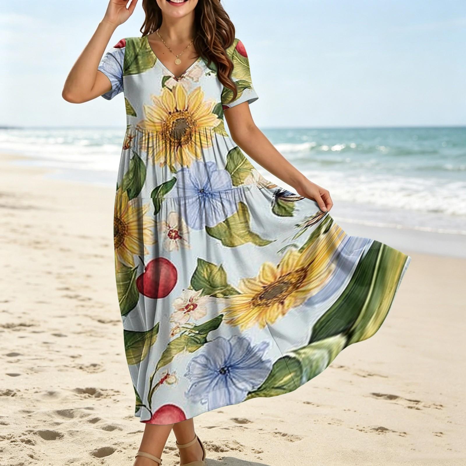 Maxi Dresses for Women Floral Maxi Dress Plus Size Maxi Dress Maxi Dress With Sleeves Boho Maxi Dress for Spring and Summer M красный
Maxi Dresses for Women Floral Maxi Dress Plus Size Maxi Dress Maxi Dress With Sleeves Boho Maxi Dress for Spring and Summer M красный