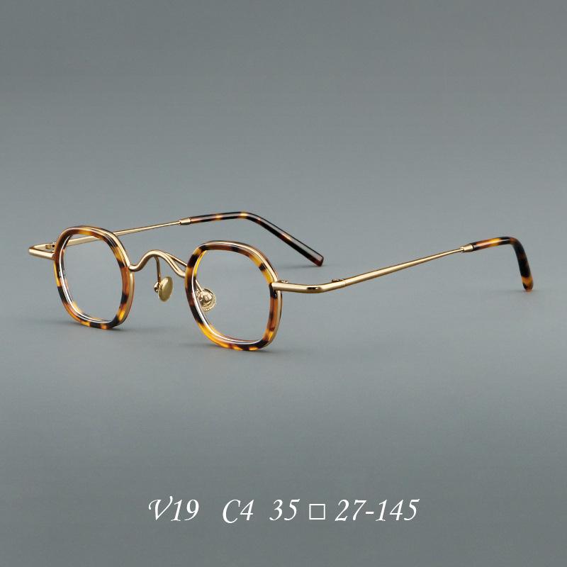 Retro Luxury Designer Small Square Optical Glasses for Men Women Customize Prescription Eyeglasses Frames High Quality V19
Retro Luxury Designer Small Square Optical Glasses for Men Women Customize Prescription Eyeglasses Frames High Quality V19