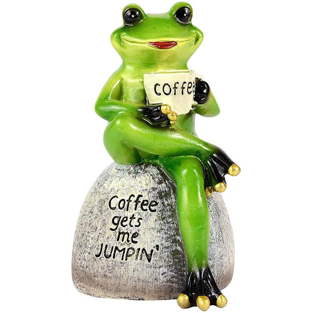 New Solar Energy Funny Frog Figurines Resin Mniature Frog Statue Home Garden Personalized Housewarming Decoration for Yard Lawn
New Solar Energy Funny Frog Figurines Resin Mniature Frog Statue Home Garden Personalized Housewarming Decoration for Yard Lawn